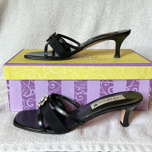 Brighton Black Twyla Dress Sandal - Picture 6 of 11